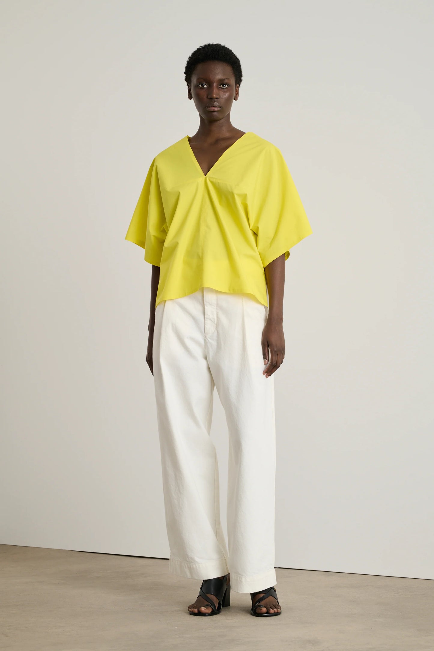 Chemise Denise Jaune Citron