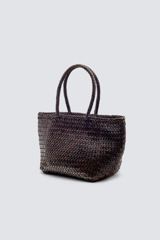 Sac Grace Basket Small Dark Brown
