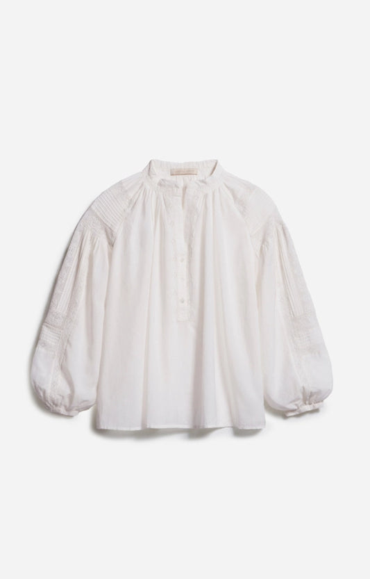 Chemise Nipoa Dentelle Blanc