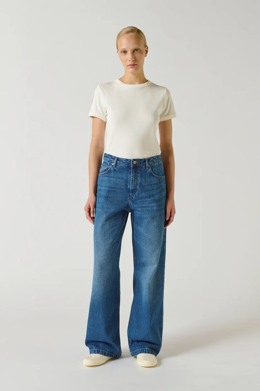 Jean Calvin Denim Bleu Délavé