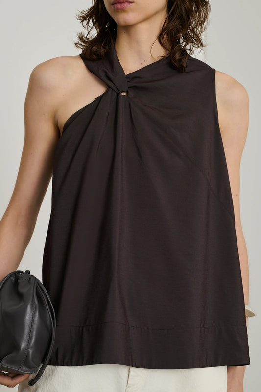 Chemise Enora Marron Fonce