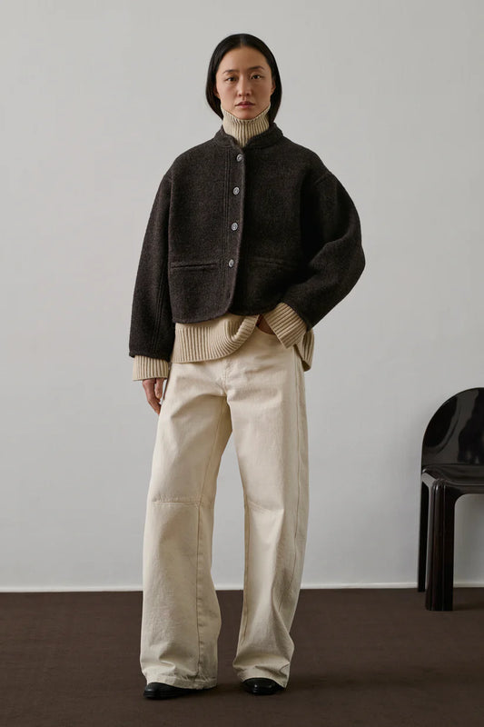 Veste Olympe Marron Chine