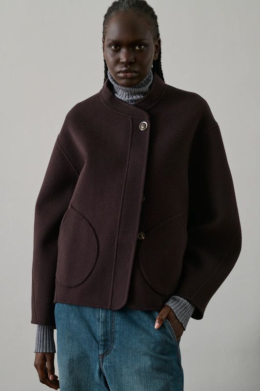 Veste Windsor Aubergine