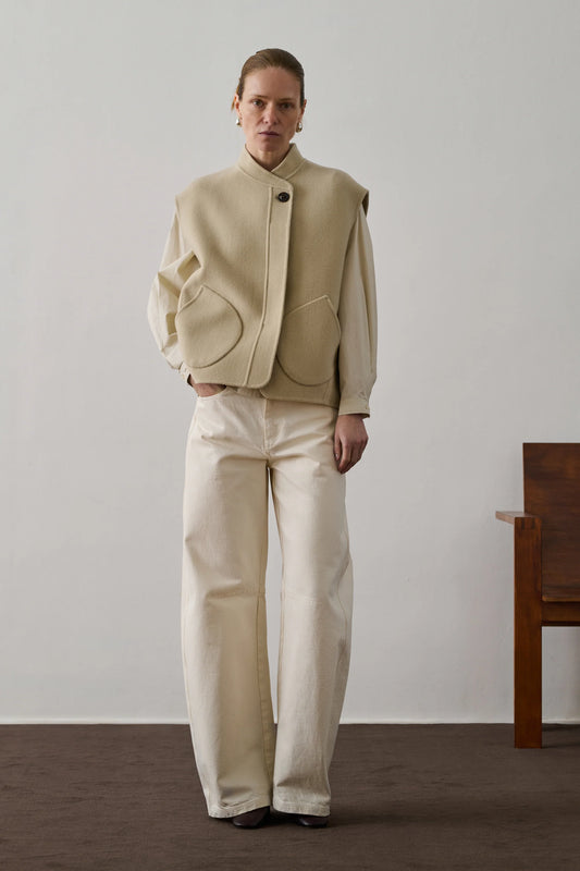 Veste Adeline Craie