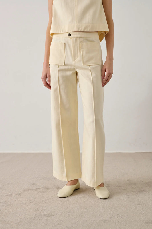 Pantalon Harry Creme