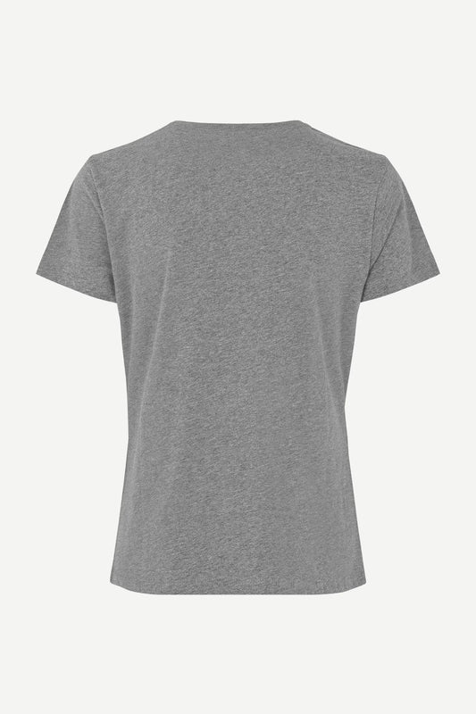 T-shirt Solly Solid Grey Mel