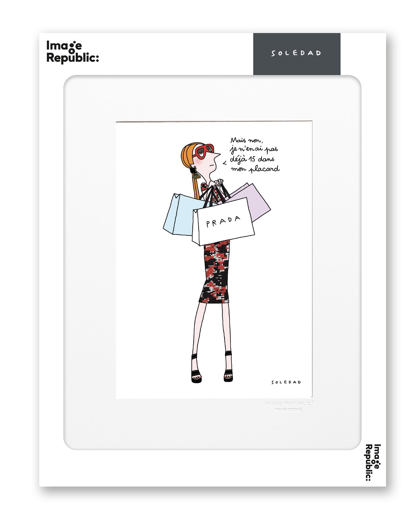 Affiche 30x40 Soledad - Placard