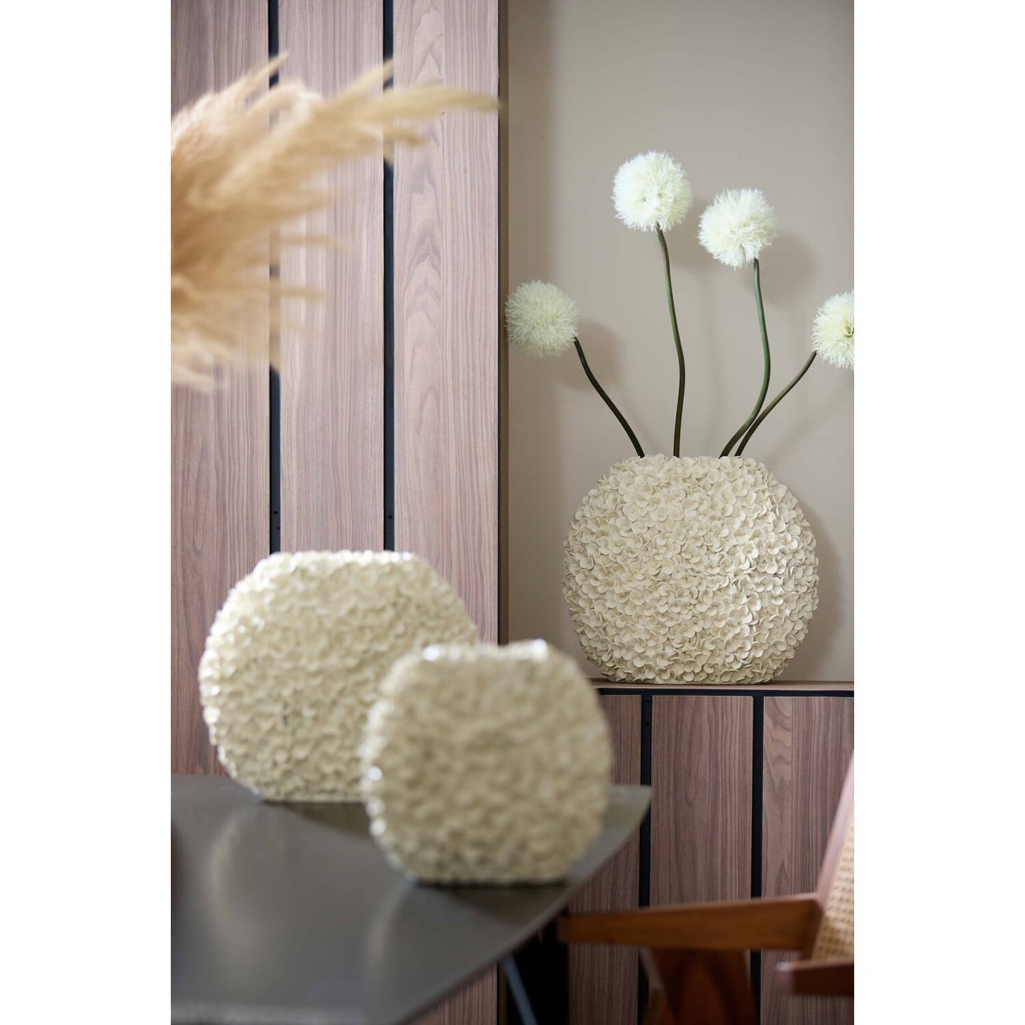 Vase Phylia Crème 52x23x46,5cm
