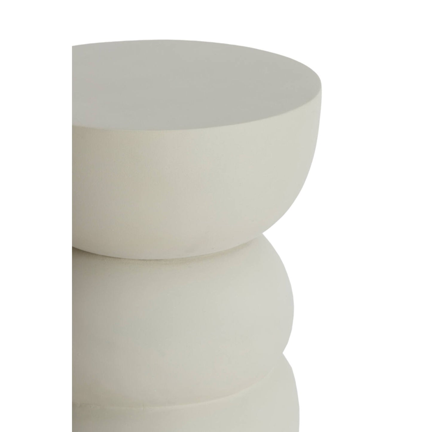Table D'Appoint Azalio Crème 35x45cm