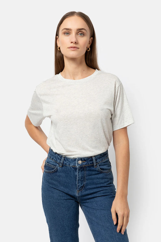 T-shirt Julia Marled Grey