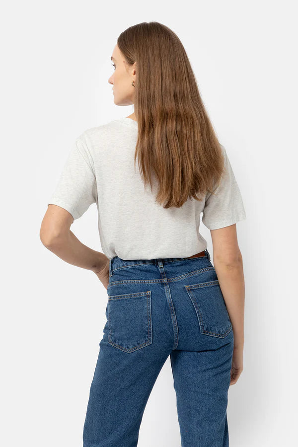 T-shirt Julia Marled Grey