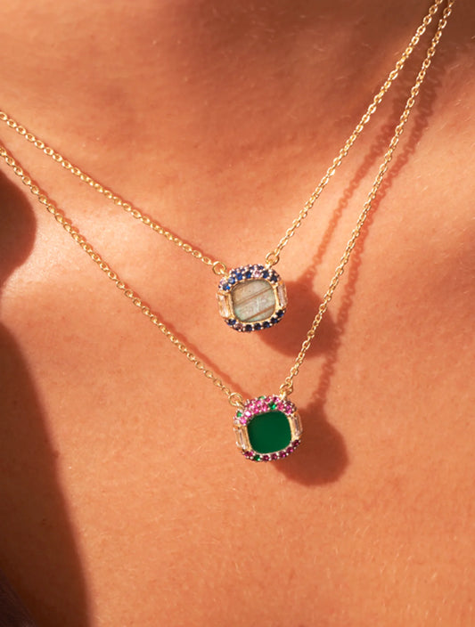 Collier Idylle Labradorite