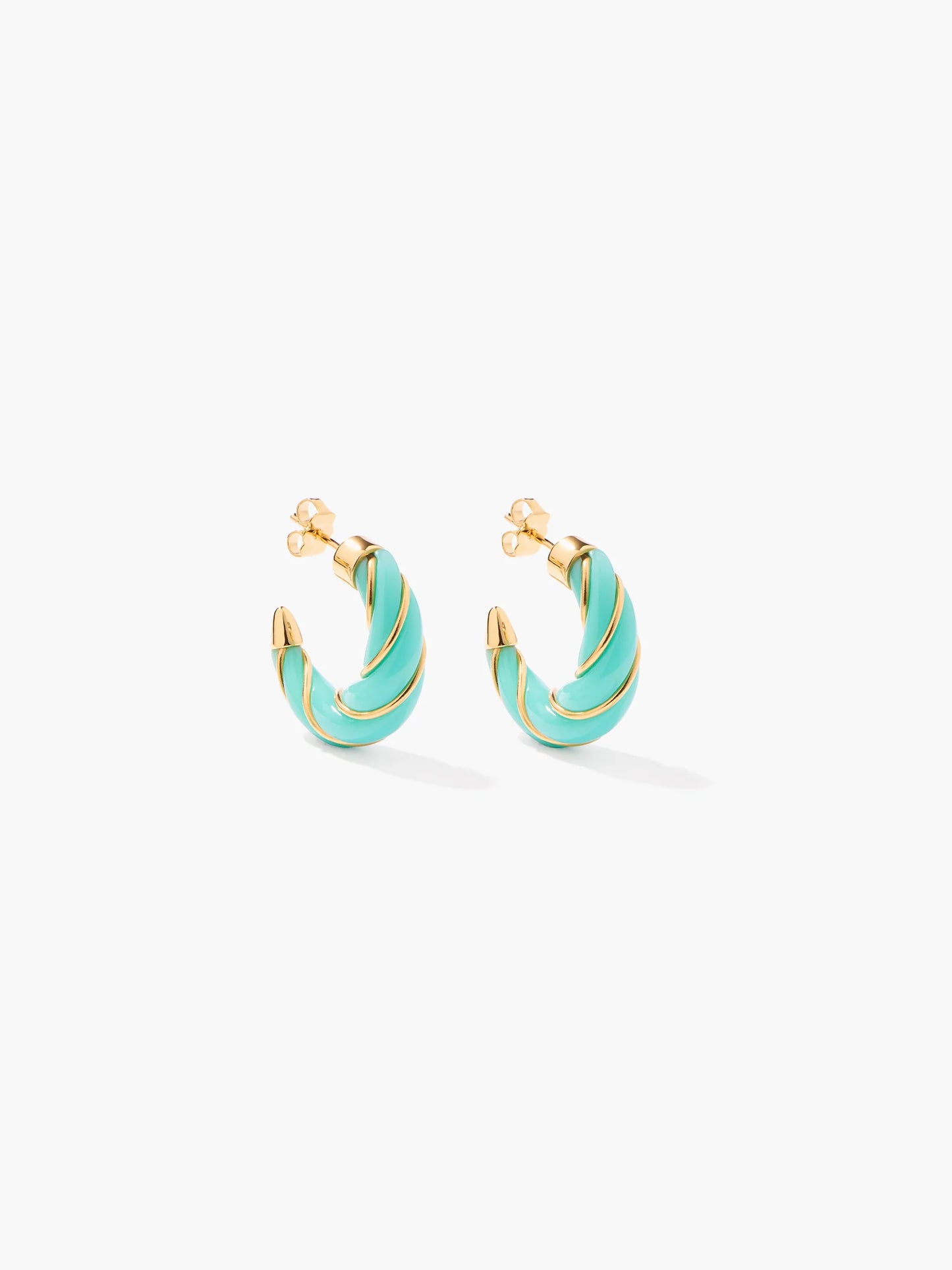 Boucles Diana Aqua