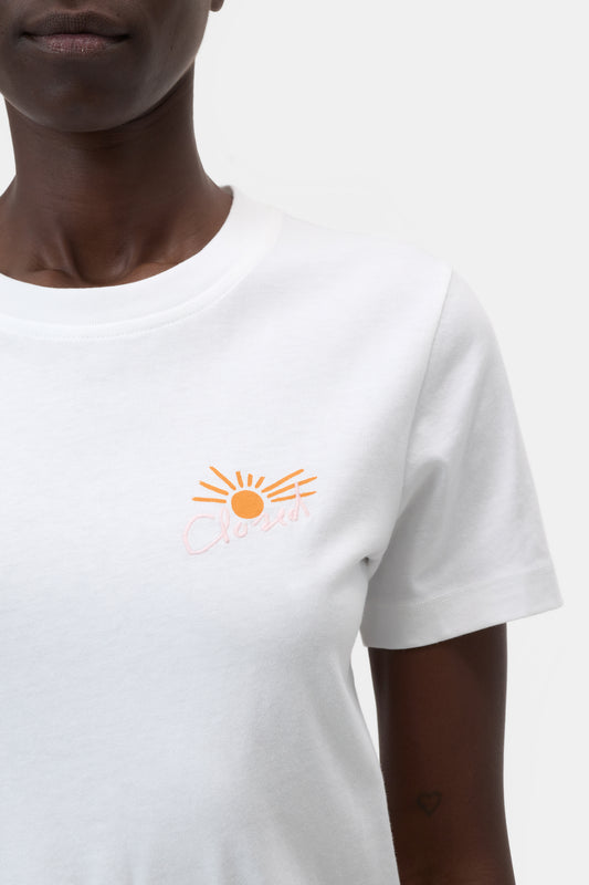 T-shirt Basique Jersey Blanc