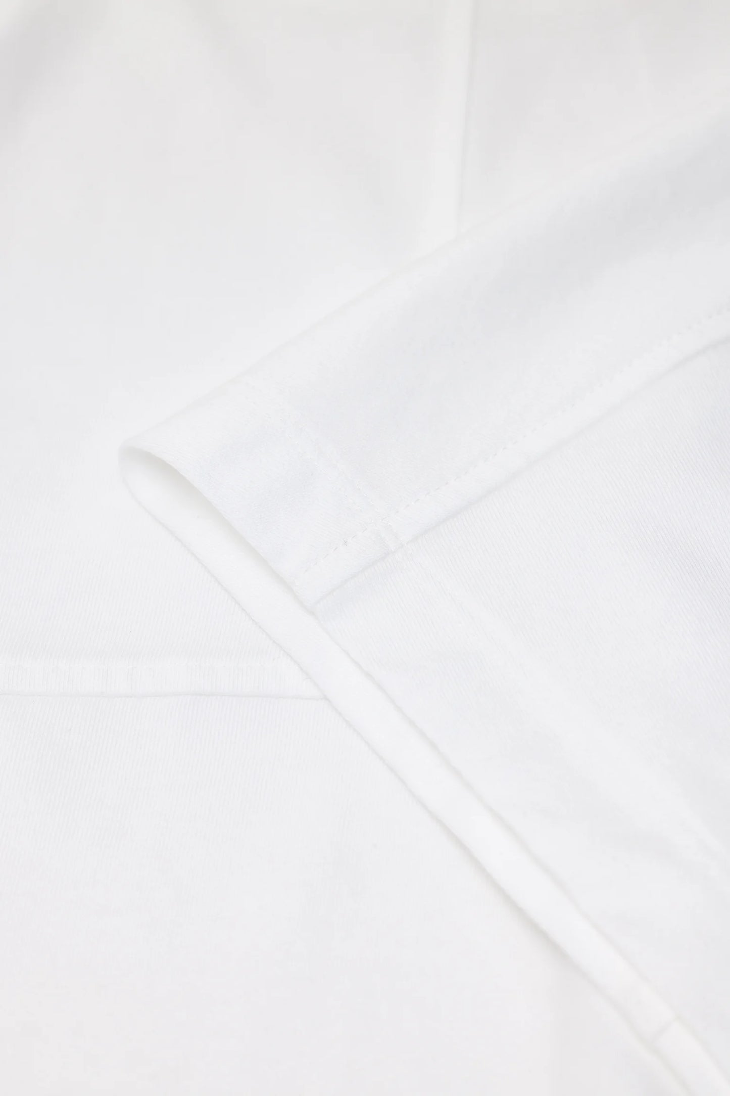 T-shirt Deep Yoke White