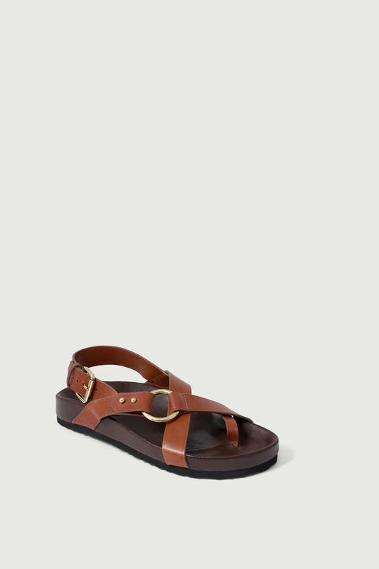Sandales Mexico Cognac