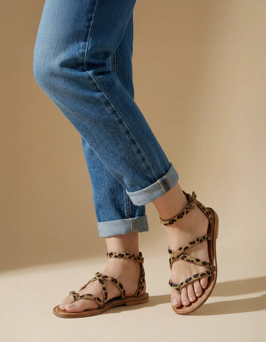 Sandales Epicure Horsy Leopard