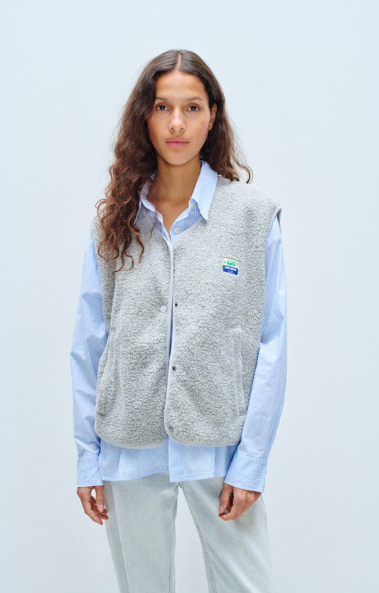 Veste Hoktown S/M Polaire Chiné