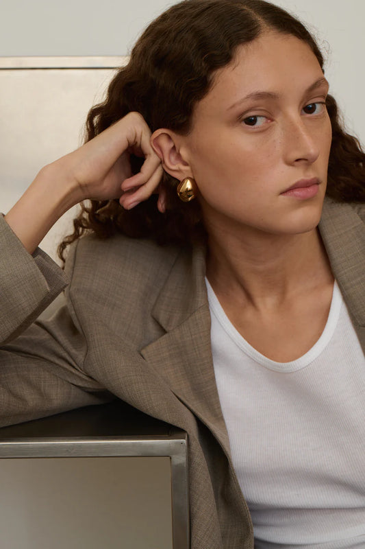 Boucles d'Oreilles Bograine Gold