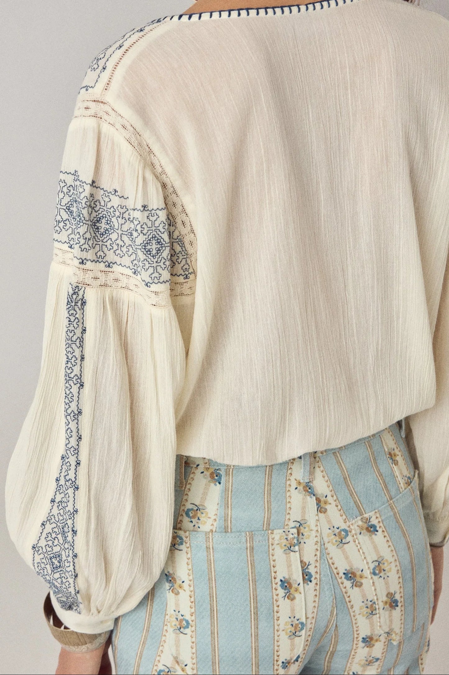 Chemise Claudia Lapislazuli