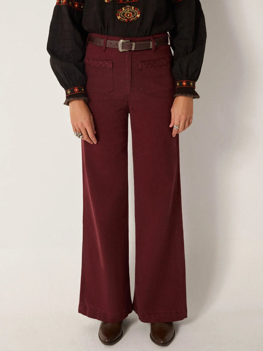 Pantalon Giuletta Grape