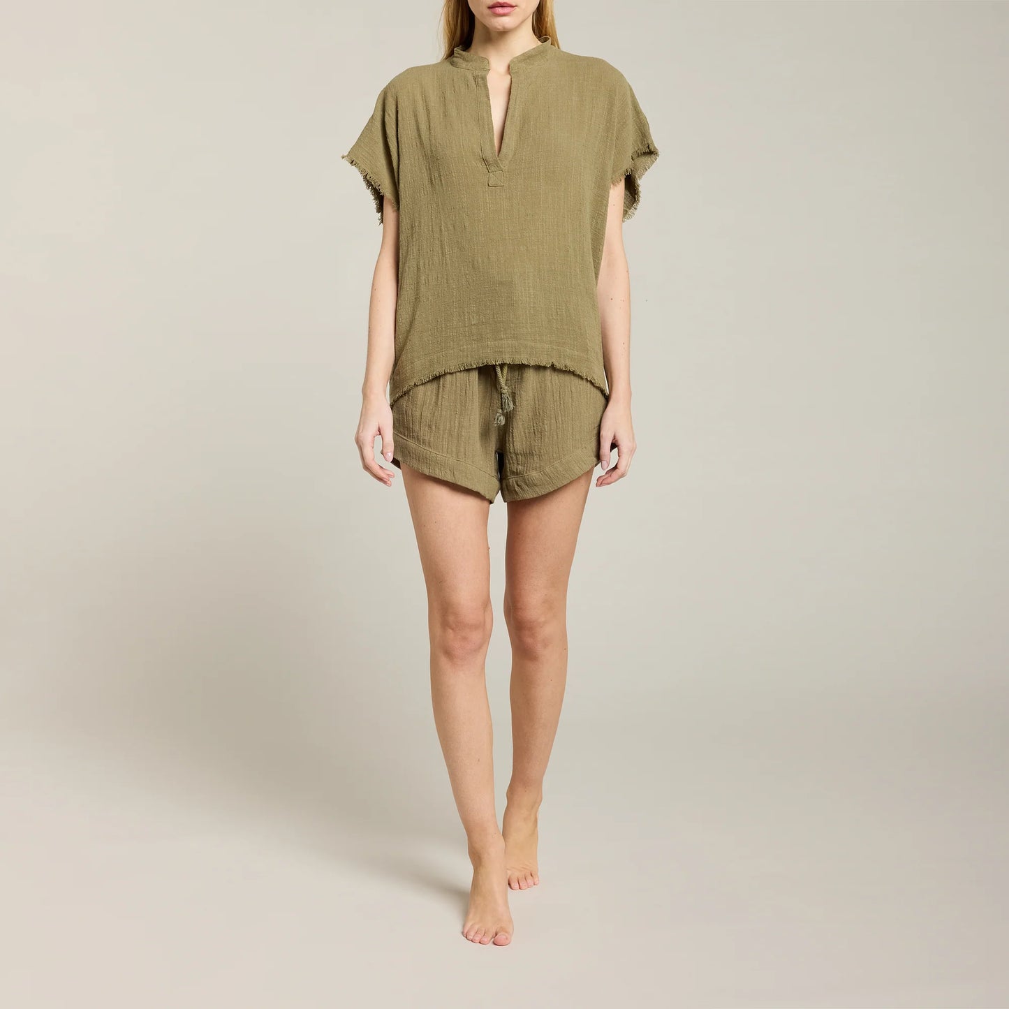 Short Calvi Khaki