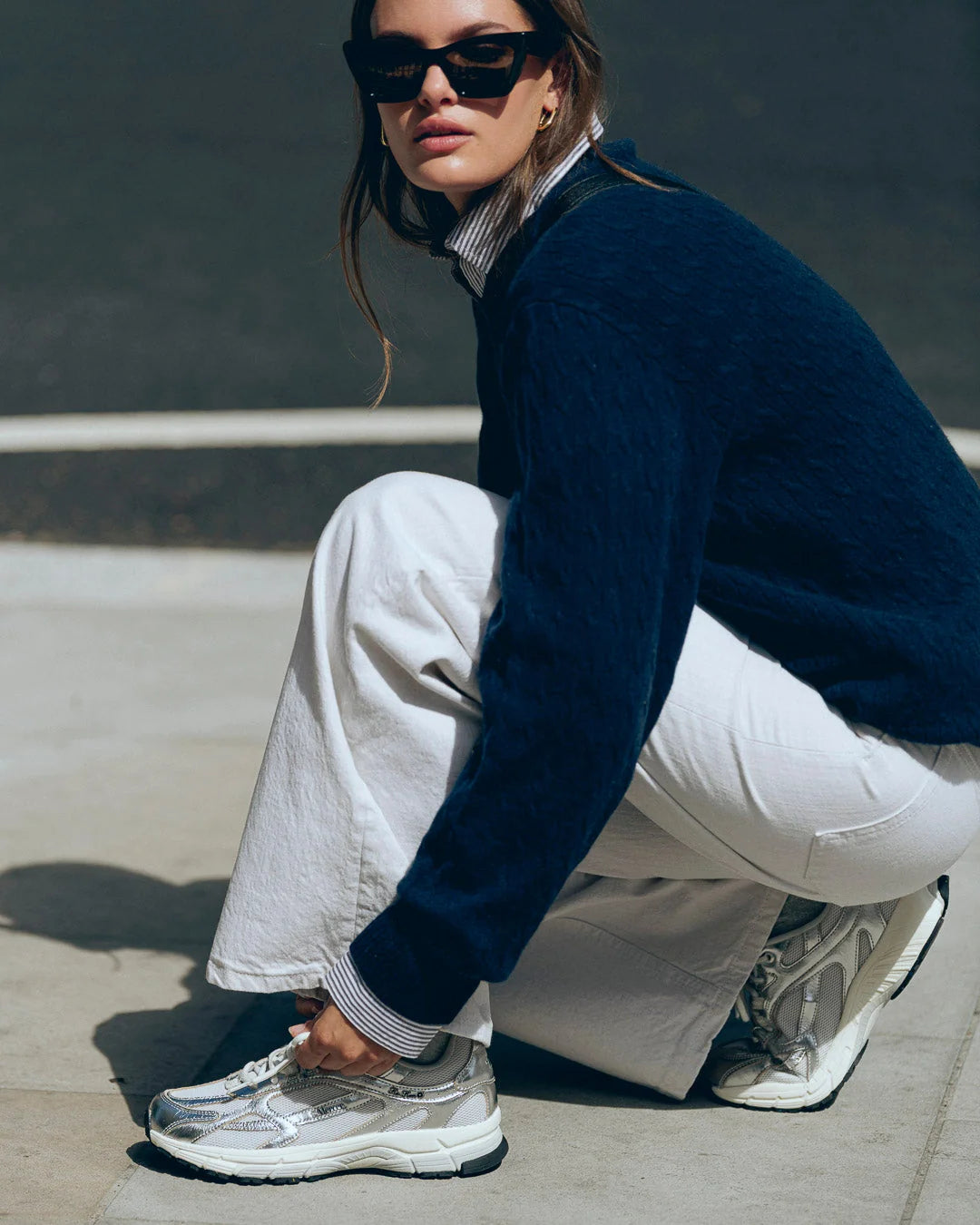 Baskets The Re-Run Pine Metallic Silver