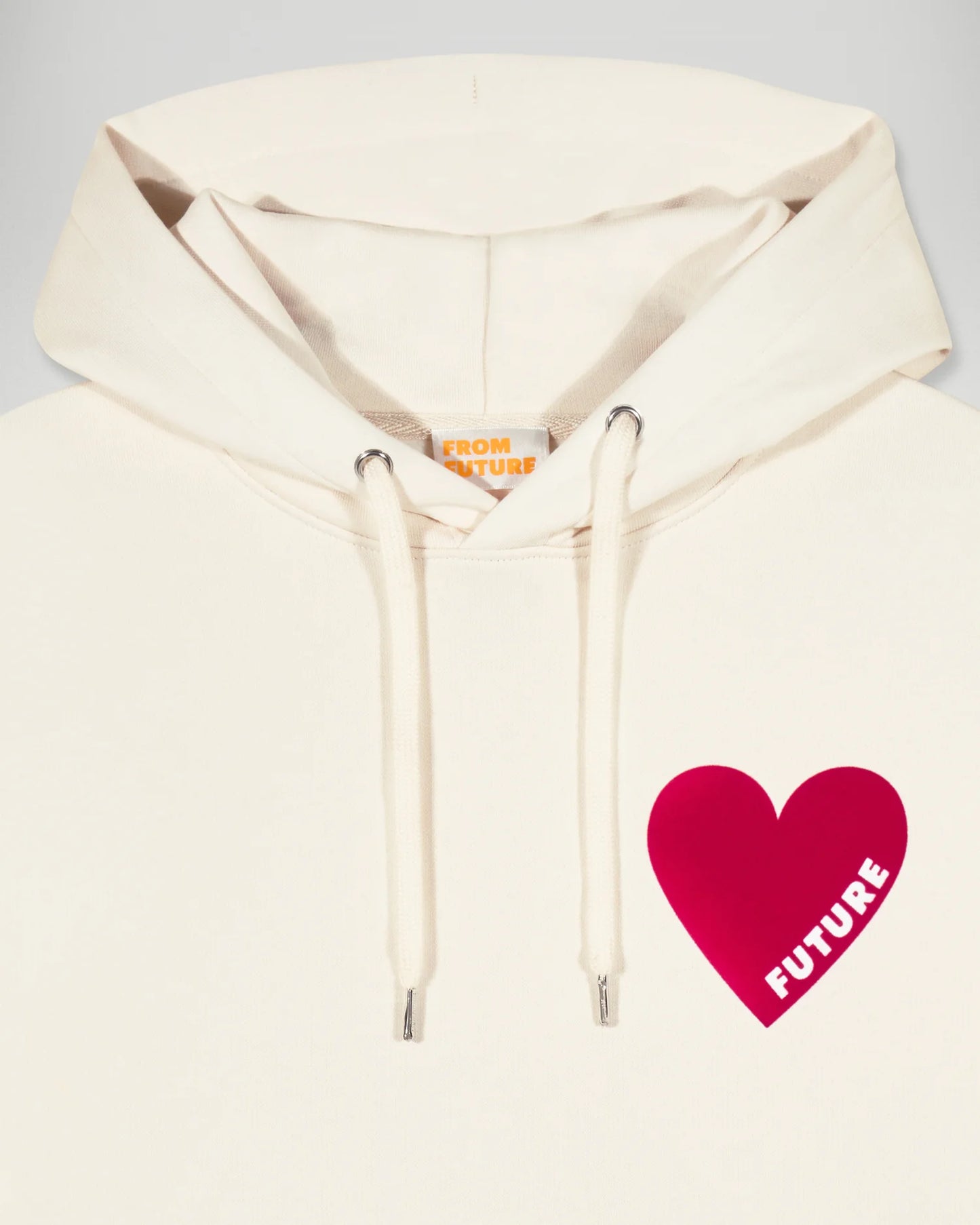 Sweat Capuche Coeur Sable