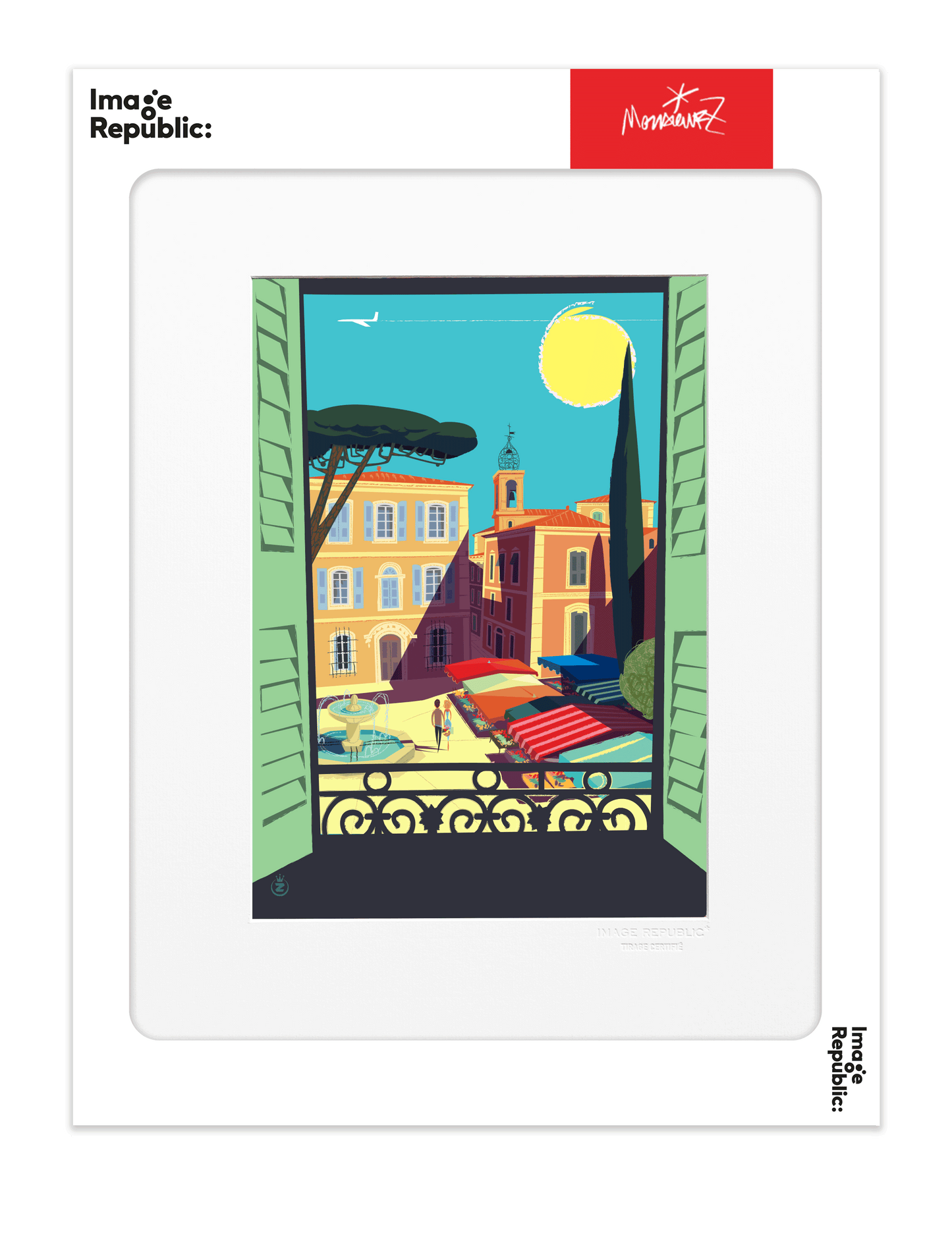 Affiche 40x50 Mr Z Provence