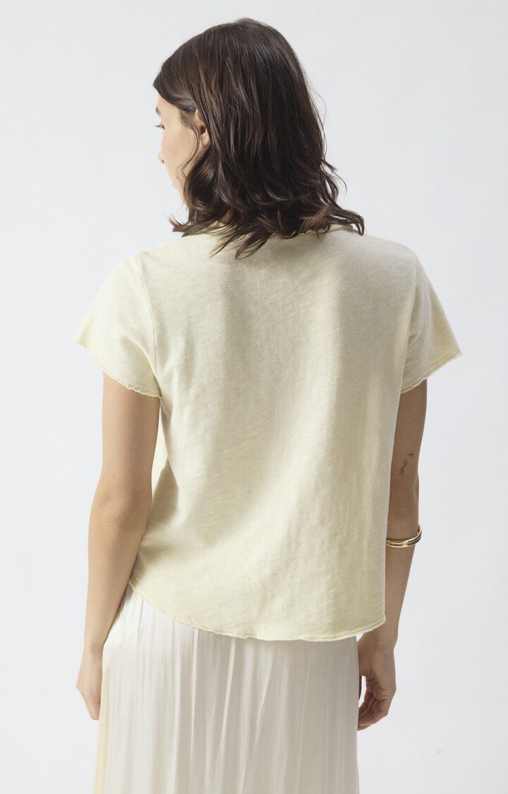 T-shirt Sonoma Col V Vanille Vintage