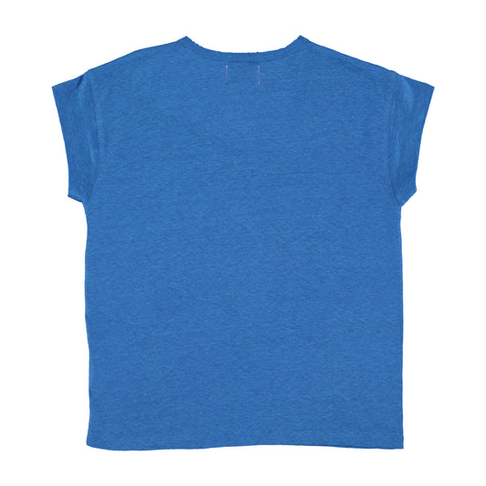 T-shirt Lin Bleu