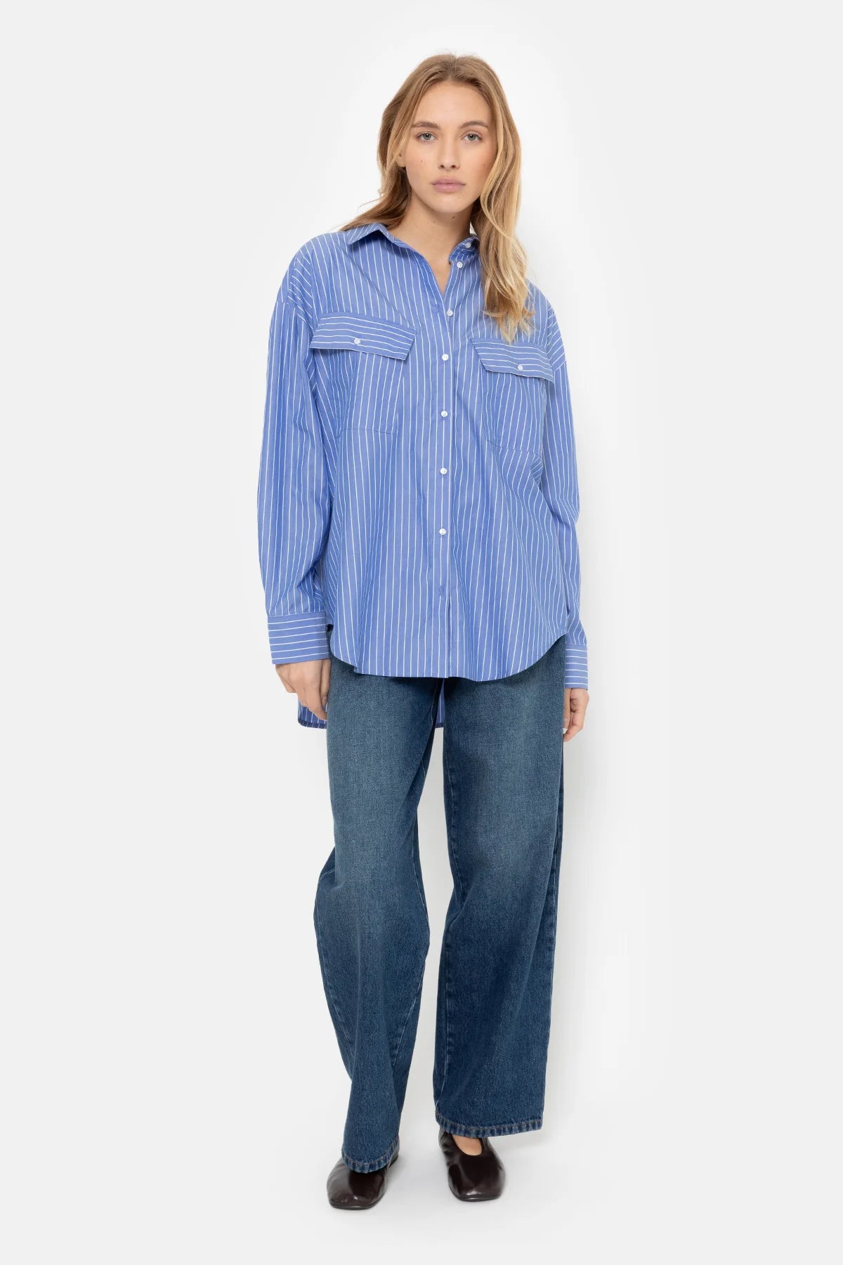 Chemise Marin Blue & White