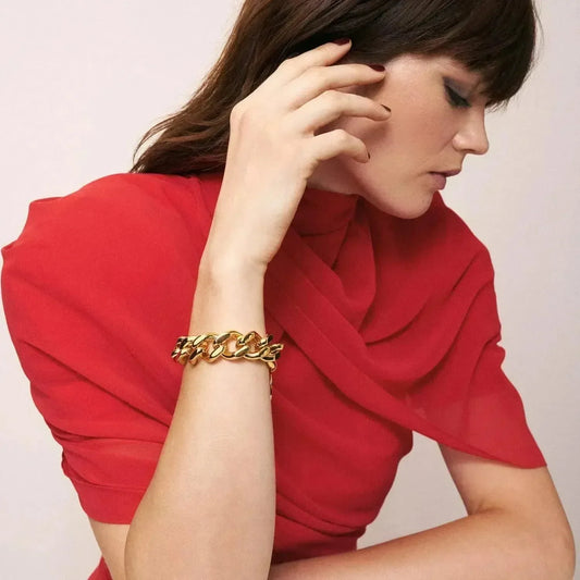 Bracelet Mini Flat Gold