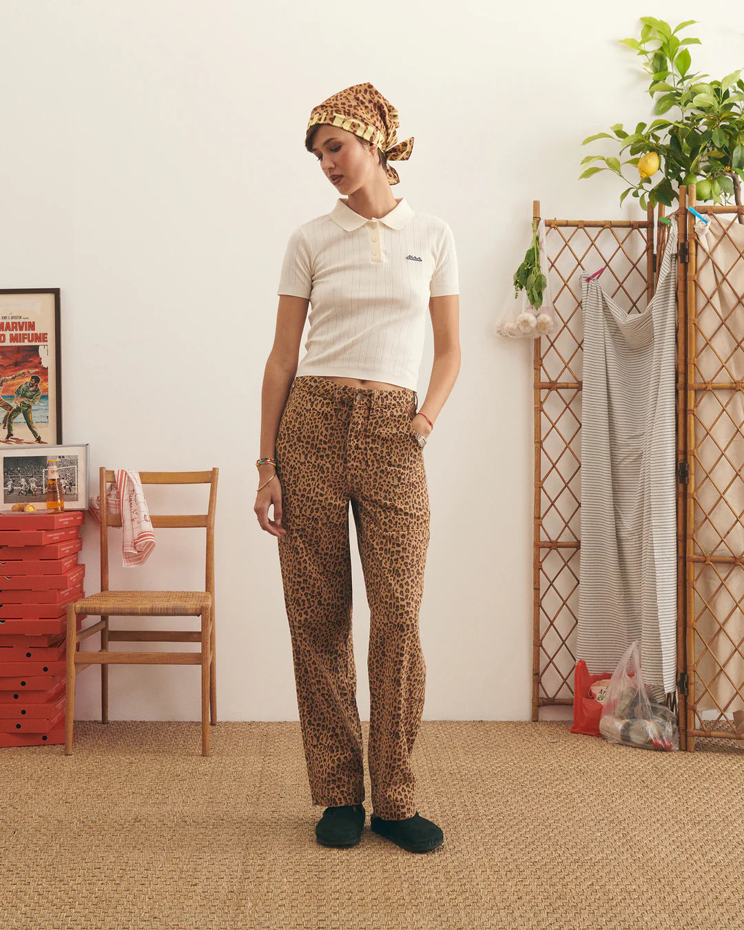 Pantalon Chevreuil Leopard