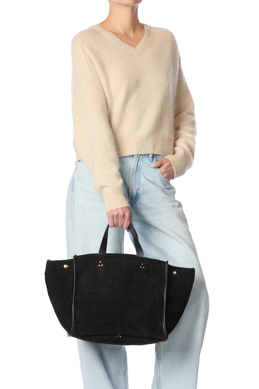 Sac Léon M Veau Noir