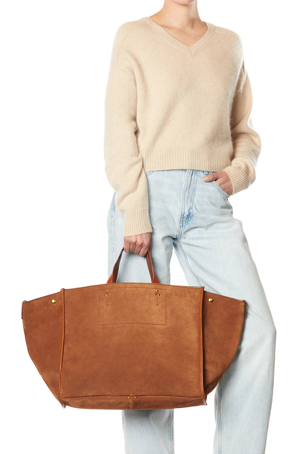 Sac Léon L Veau Caramel
