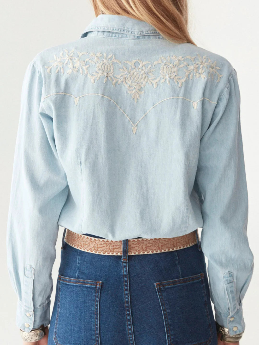 Chemise Austin Mustang Blue