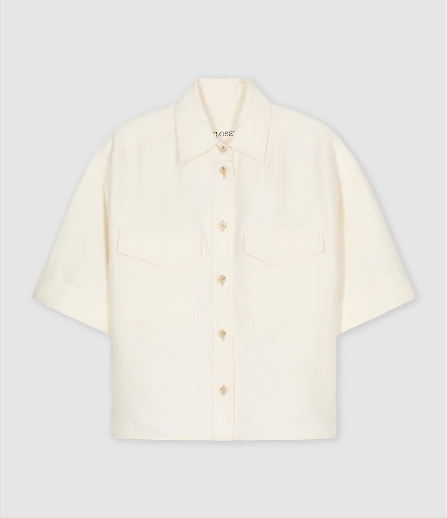 Chemise Utility Ivoire