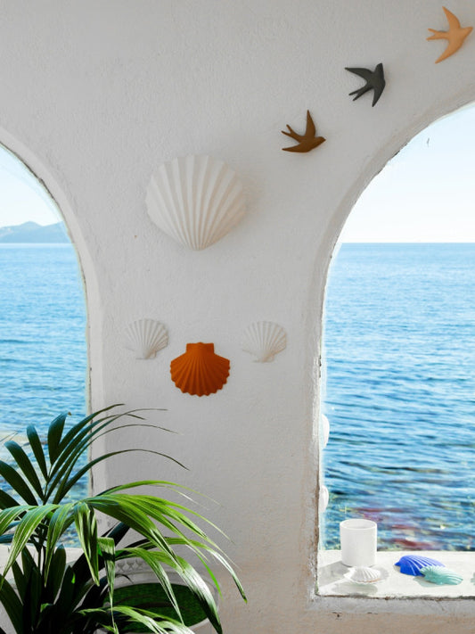 Coquillage Calypso GM Terracotta