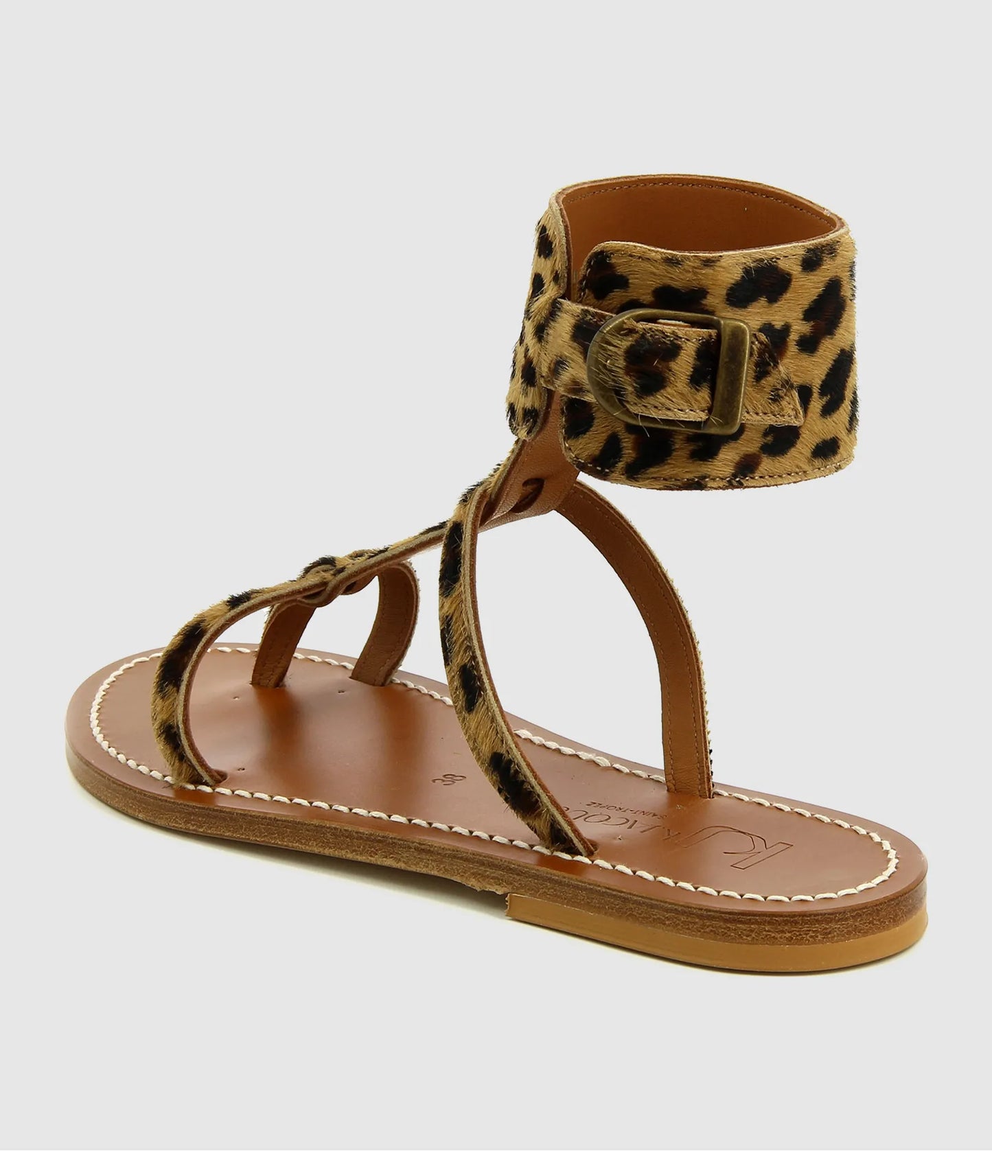 Sandales Caravelle Horsy Leopard