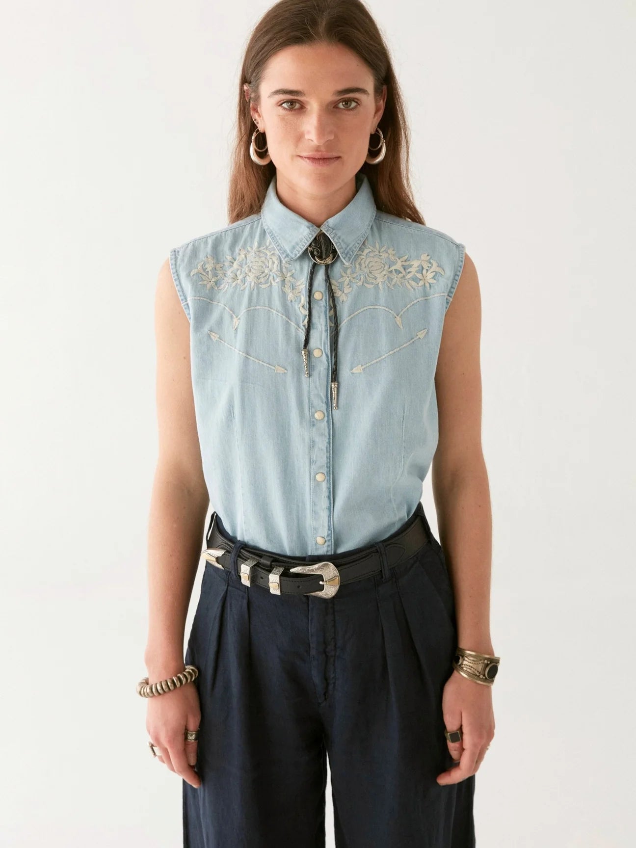 Chemise Dallas Mustang Blue