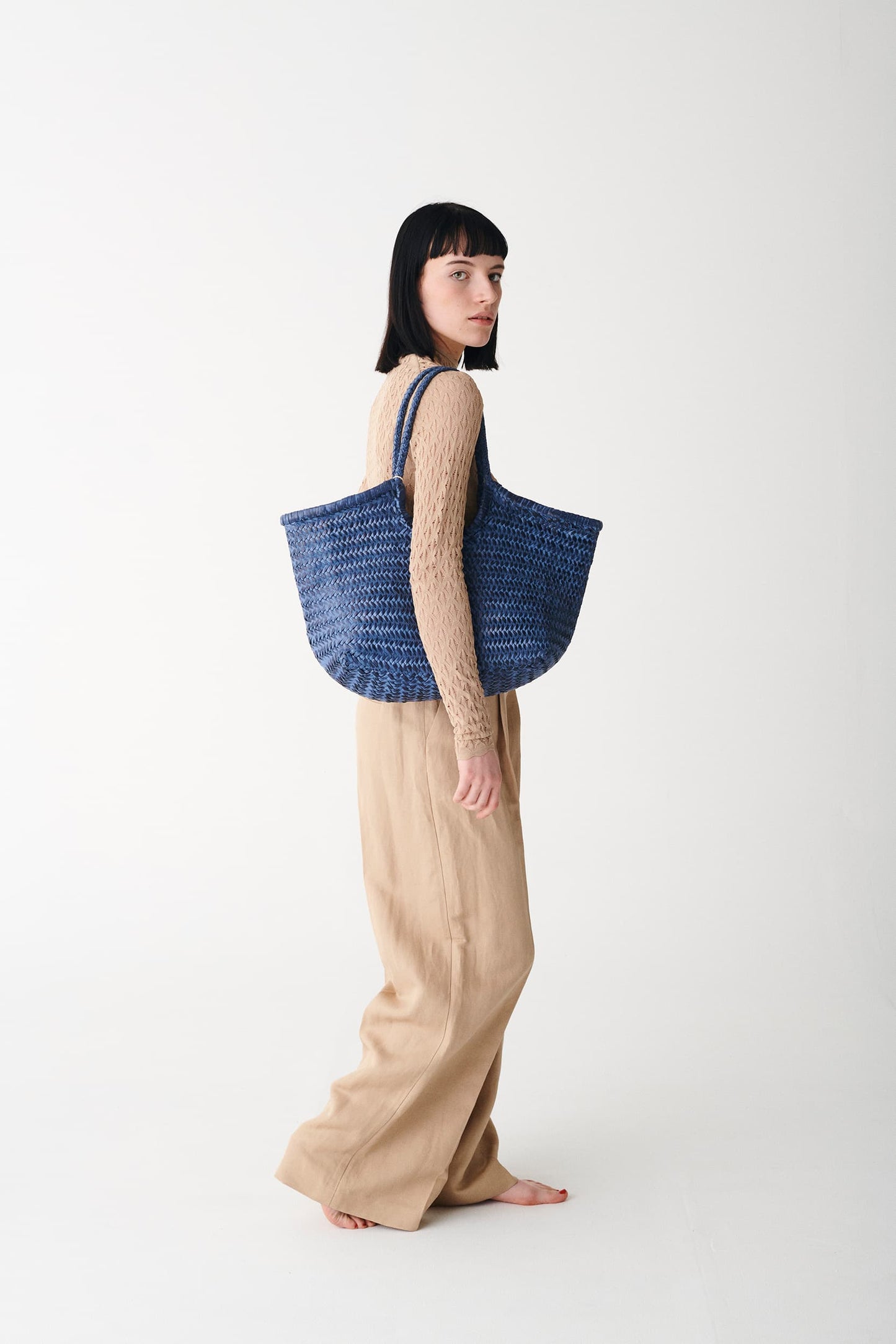Sac Nantucket Basket Big Marine
