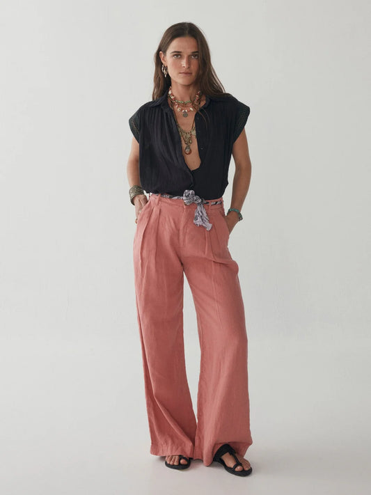 Pantalon Marisa Long Framboise