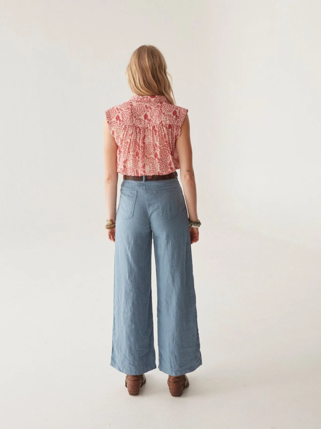 Pantalon Marisa Petroleo