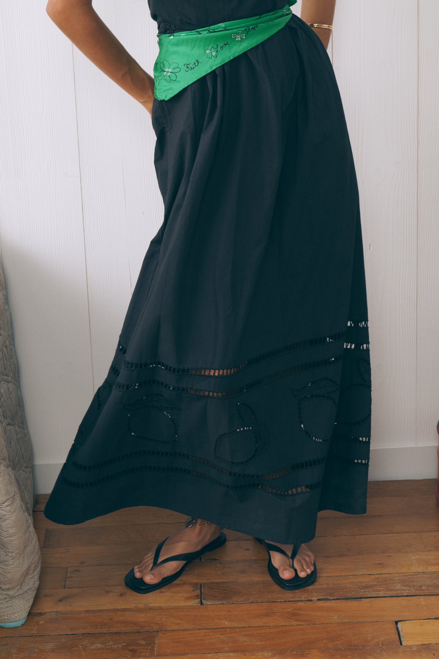 Robe Cresson Lemon Black