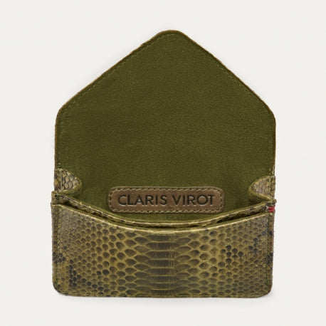 Porte Cartes Alex Dark Kaki