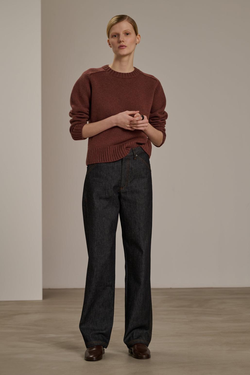 Pull Envie Rose Brun