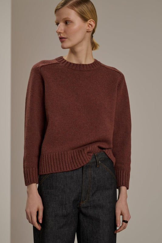 Pull Envie Rose Brun