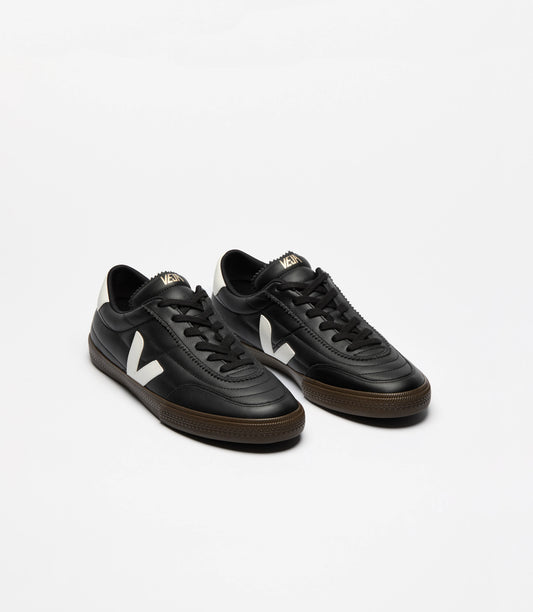 Basket Panenka Leather Black White