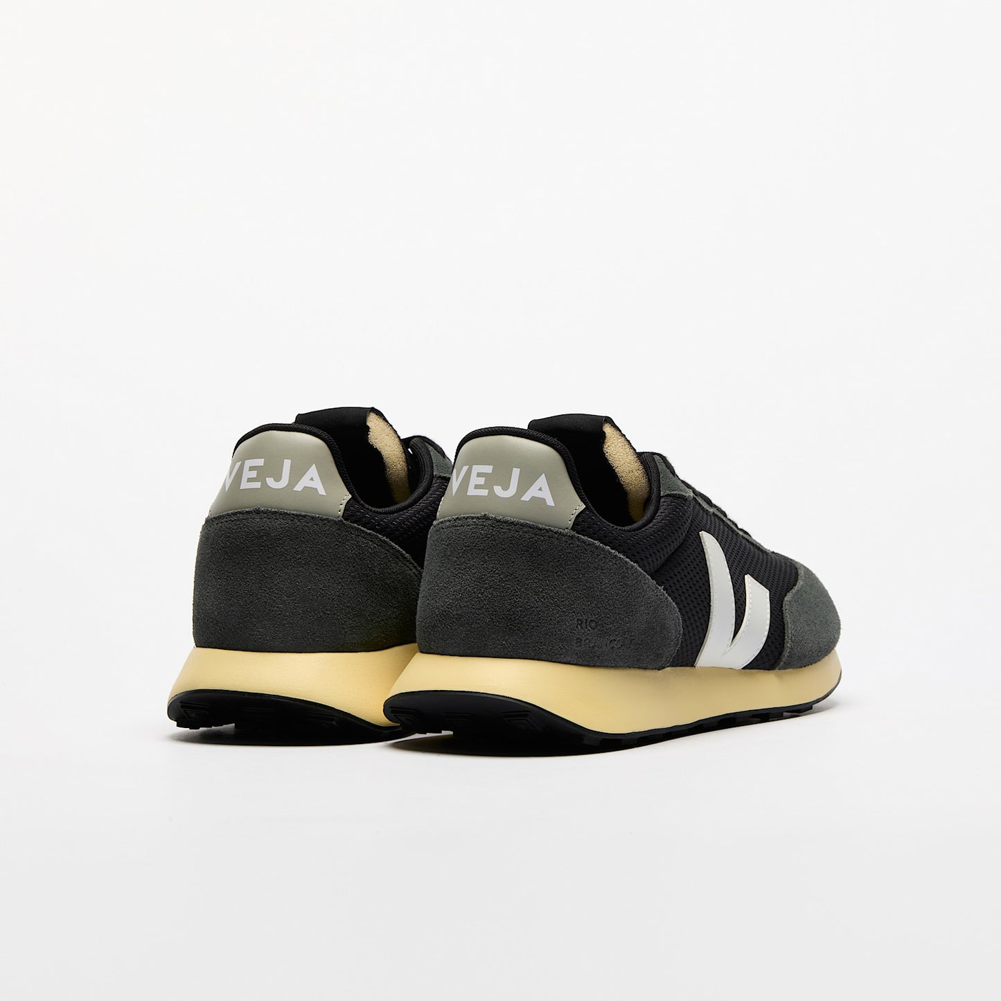 Basket Rio Branco Black White Oxford Grey